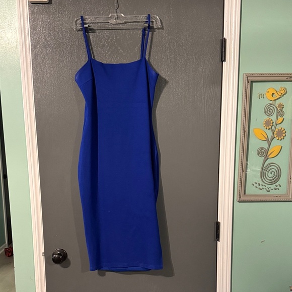 Lulus Dresses & Skirts - Lulu's Royal Blue Midi Bodycon Dress